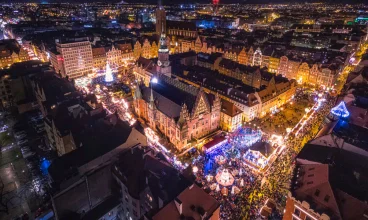 We Wrocławiu jarmark bożonarodzeniowy trwa od 24 listopada do 31 grudnia