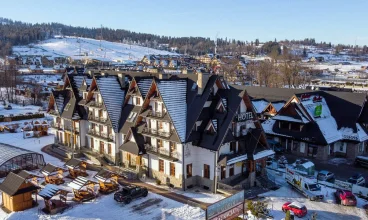 Hotel Liptakówka mieści się nieopodal ośrodka narciarskiego na Kotelnicy