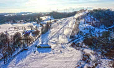 Hotel Ventus jest położony 6 km od ośrodka w Gołdapi