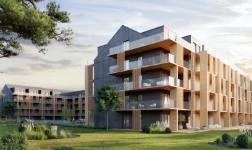 Luksusowy resort jest otoczony lasem Wolińskiego Parku Narodowego