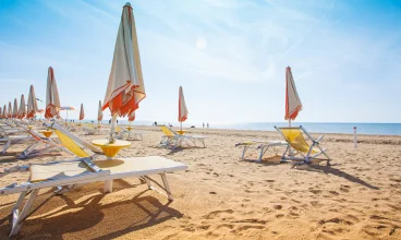 Plaże w Bibione są piaszczyste