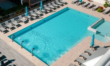 Hotel Golf Bibione przy plaży z basenem