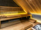 Obiekt oferuje dostęp do sauny oraz wewnętrznej siłowni