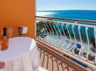 Balkon pokoju standard pozwala cieszyć się wakacjami nad Adriatykiem