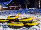 Snowtubing w Bieszczadach to frajda dla dzieci i dorosłych