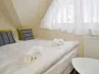 Pokój 2-osobowy classic to kameralne wnętrze z podwójnym łóżkiem, TV i wifi