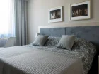 Niektóre apartamenty posiadają odrębną sypialnię