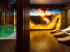 Pensjonat dysponuje nowoczesną strefą wellness z jacuzzi i sauną