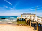 Obiekt jest zlokalizowany 4 minuty spacerem od plaży w Ustroniu Morskim