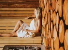 Można także skorzystać z dobroczynnego wpływu saun