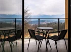 Część apartamentów ma widok na góry