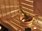 Za dodatkową opłatą można skorzystać ze strefy wellness z sauną fińską
