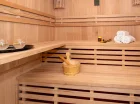 Goście mogą tutaj skorzystać z seansu w saunie