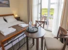 Hotel oferuje wygodne pokoje w zacisznej części Kołobrzegu