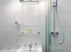 Każdy pokój posiada własną łazienkę z prysznicem