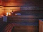 W strefie wellness nie mogło zabraknąć sauny