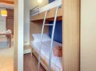 A w drugiej łóżko piętrowe - idealne na rodzinny pobyt w Chorwacji