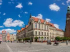 Wystarczy kilka minut spacerem, by dojść na Rynek we Wrocławiu