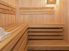 W hotelu przygotowano m.in. saunę, która zapewnia dogłębny relaks