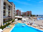 Hotel Festa Pomorie Resort znajduje się bezpośrednio nad Morzem Czarnym