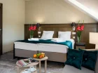 Łóżka można na życzenie gości złączyć, tworząc duże łoże