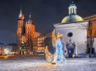Kraków zachwyca dekoracjami świetlnymi w okresie bożonarodzeniowym