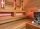 W strefie wellness znajduje się nowoczesna sauna