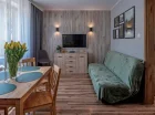 Apartamenty są przytulnie urządzone