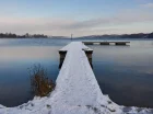 Jezioro Wulpińskie jest idealne do relaksu też zimą