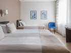 W pokojach 3-osobowych istnieje możliwość połączenia dwóch łóżek