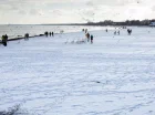Plaża w Sopocie zachęca do spacerów w każdej porze roku