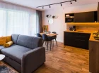 Wnętrza apartamentów wykończono na wysokim poziomie