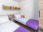 Sypialnia domku premium relax z osobnymi łóżkami