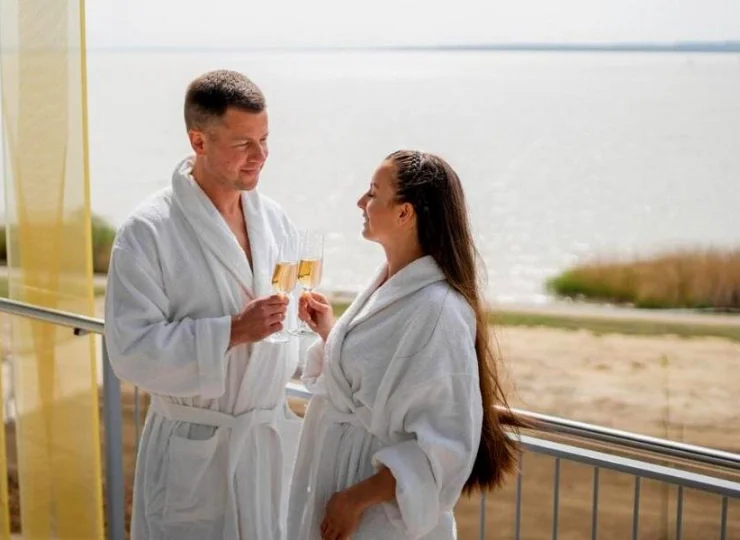 Hotel ma widok na Balaton