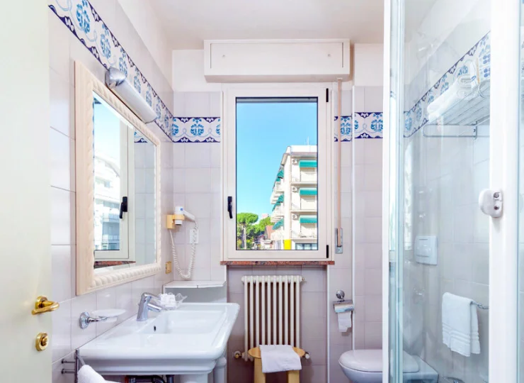 Każdy pokój ma własną łazienkę