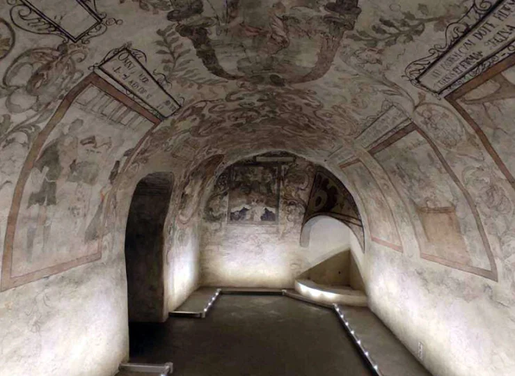 Ciekawym zabytkiem Lublina jest Kamienica Lubomelskich z renesansowymi freskami