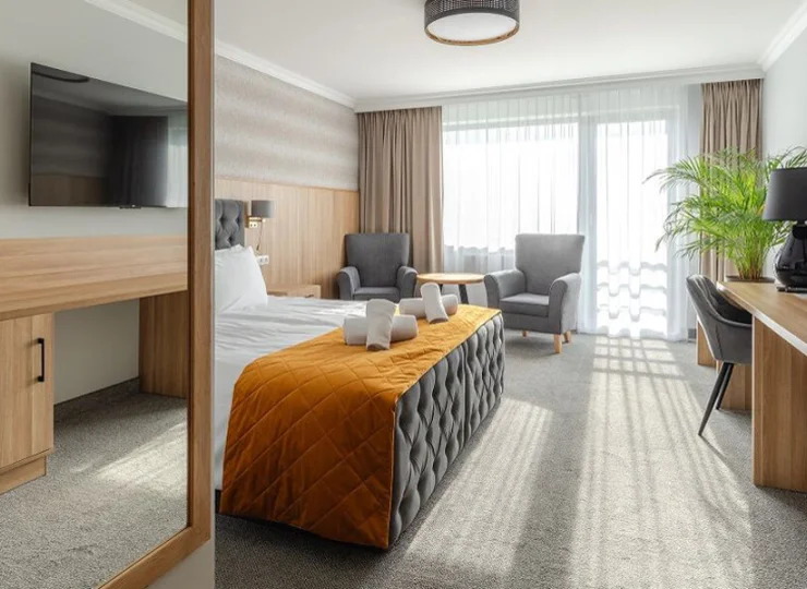 Pokoje zostały starannie wyposażone