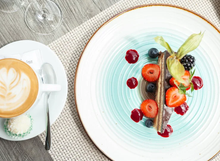 Tutejsze potrawy są nie tylko smaczne, ale też estetycznie podane