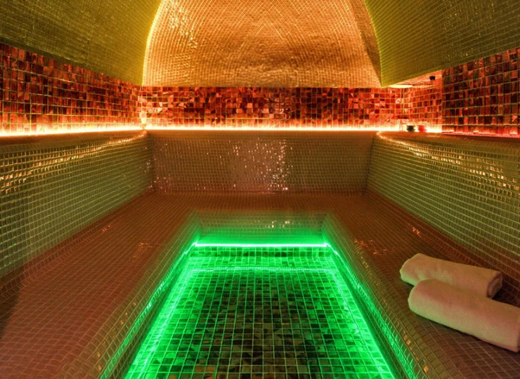 Jest także nastrojowa sauna morka