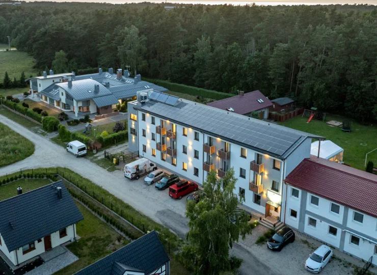 Obiekt oferuje zielony teren rekreacyjny