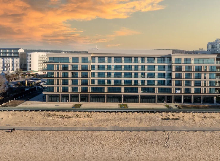 Baltic Infinity Resort & SPA wyróżnia się znakomitą lokalizacją