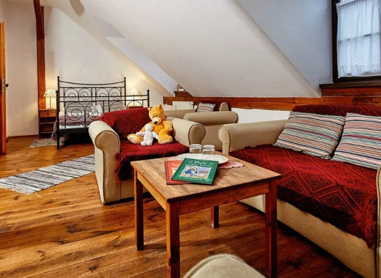Głowną częścią hotelu jest Wozownia
