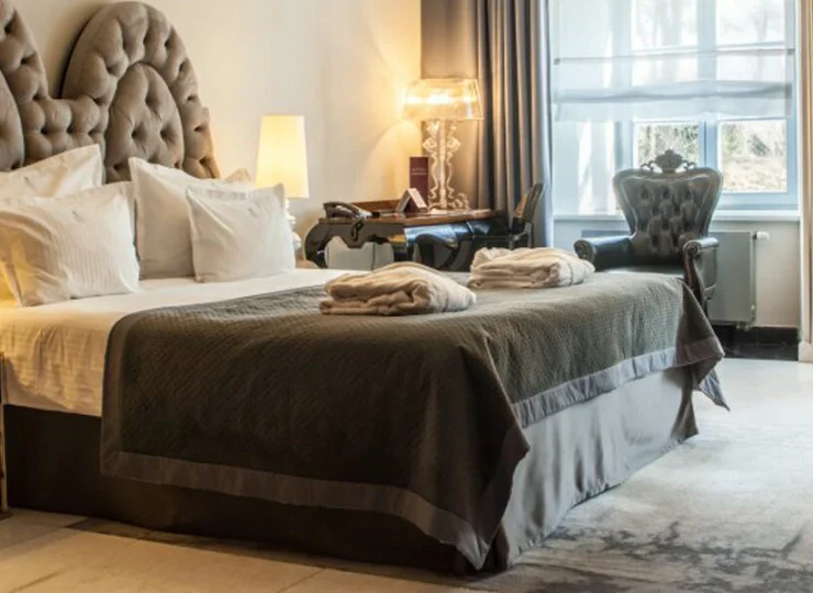Junior Suite 2-os. to eleganckie i luksusowe wnętrze