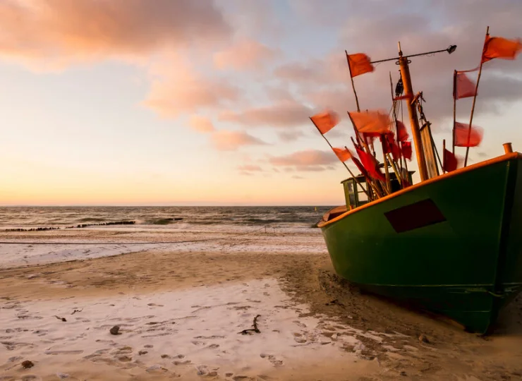 Bałtyckie plaże są piękne o każdej porze roku