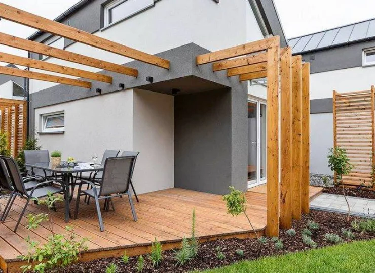 Każdy ma też do dyspozycji prywatny taras