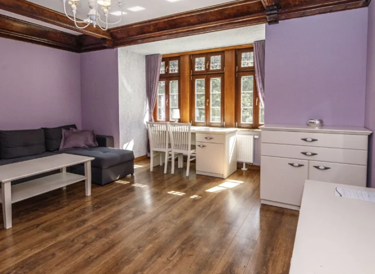 Pokój dzienny apartamentu nr 9