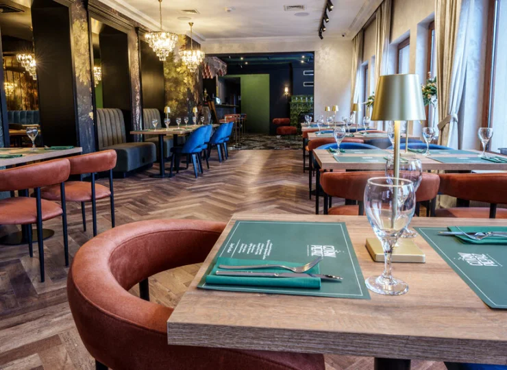 Goście mogą korzystać z sezonowego menu