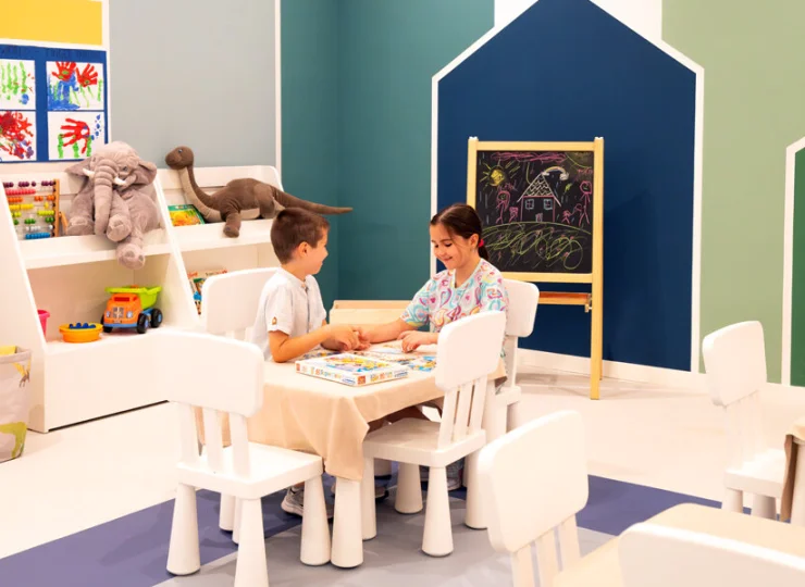 Hotel oferuje wiele udogodnień dla rodzin z dziećmi