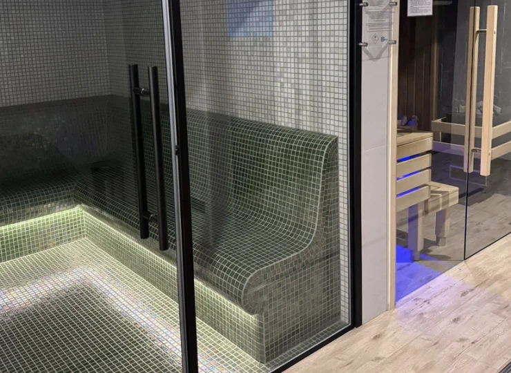 W obiekcie znajduję się również sauna oraz łaźnia fińska