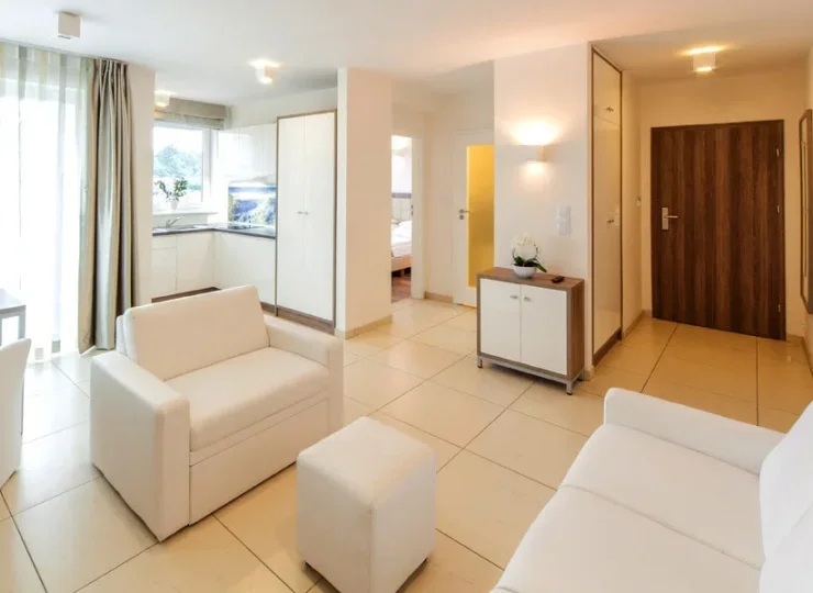 Apartament Prestige jest najbardziej przestronny